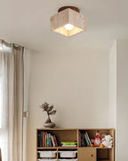 Barrowlark Travertine Ceiling Light-Moonnatur