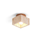 Barrowlark Travertine Ceiling Light-Moonnatur
