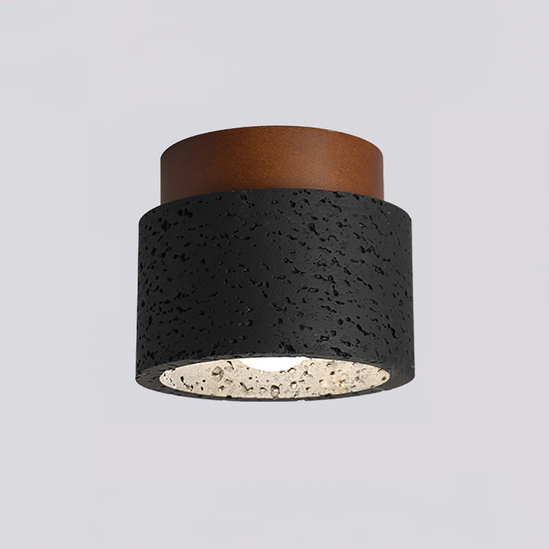 Barrowlark Travertine Ceiling Light-Moonnatur