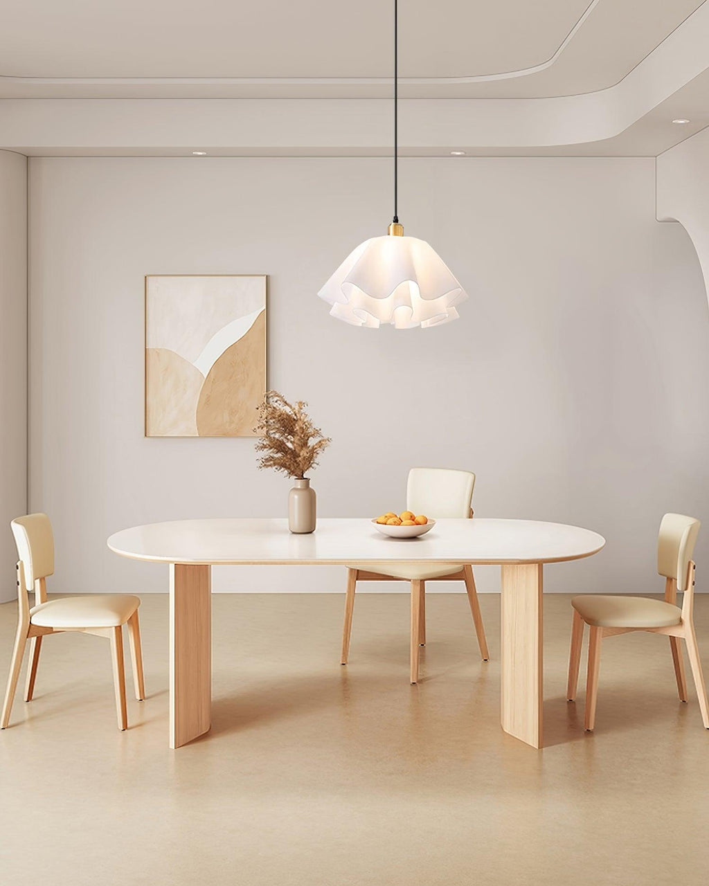 Jardencove Plastic Pendant Light-Moonnatur