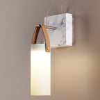 Berelwren Alabaster Wall Light-Moonnatur