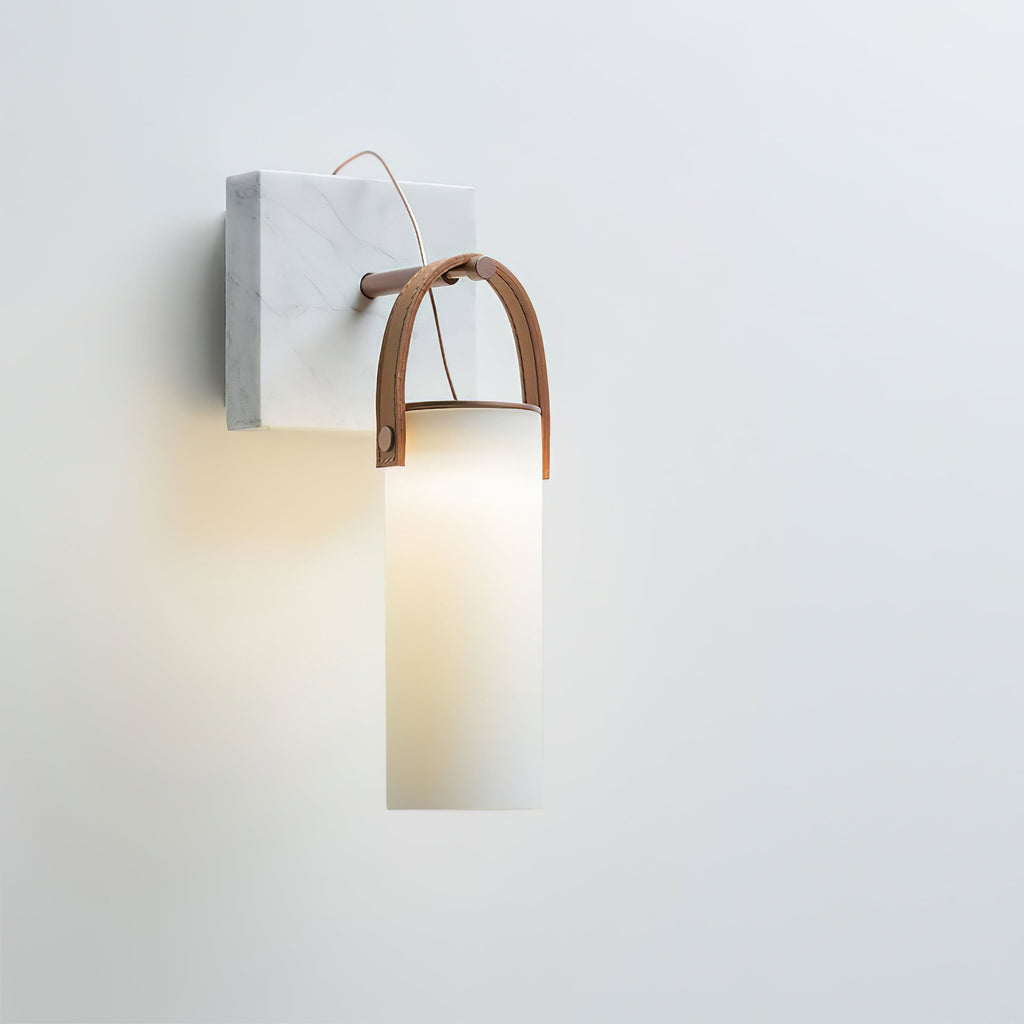 Berelwren Alabaster Wall Light-Moonnatur