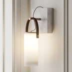 Berelwren Alabaster Wall Light-Moonnatur