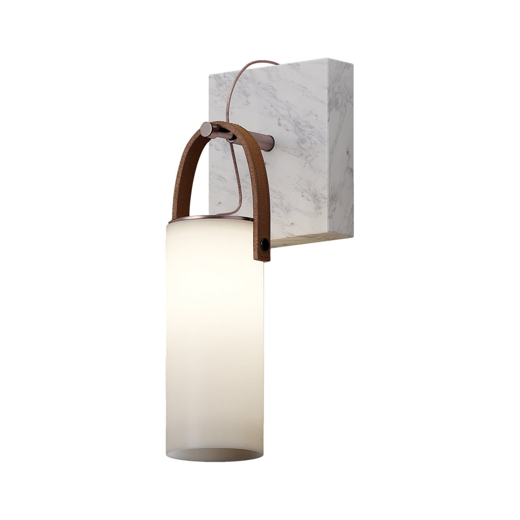 Berelwren Alabaster Wall Light-Moonnatur