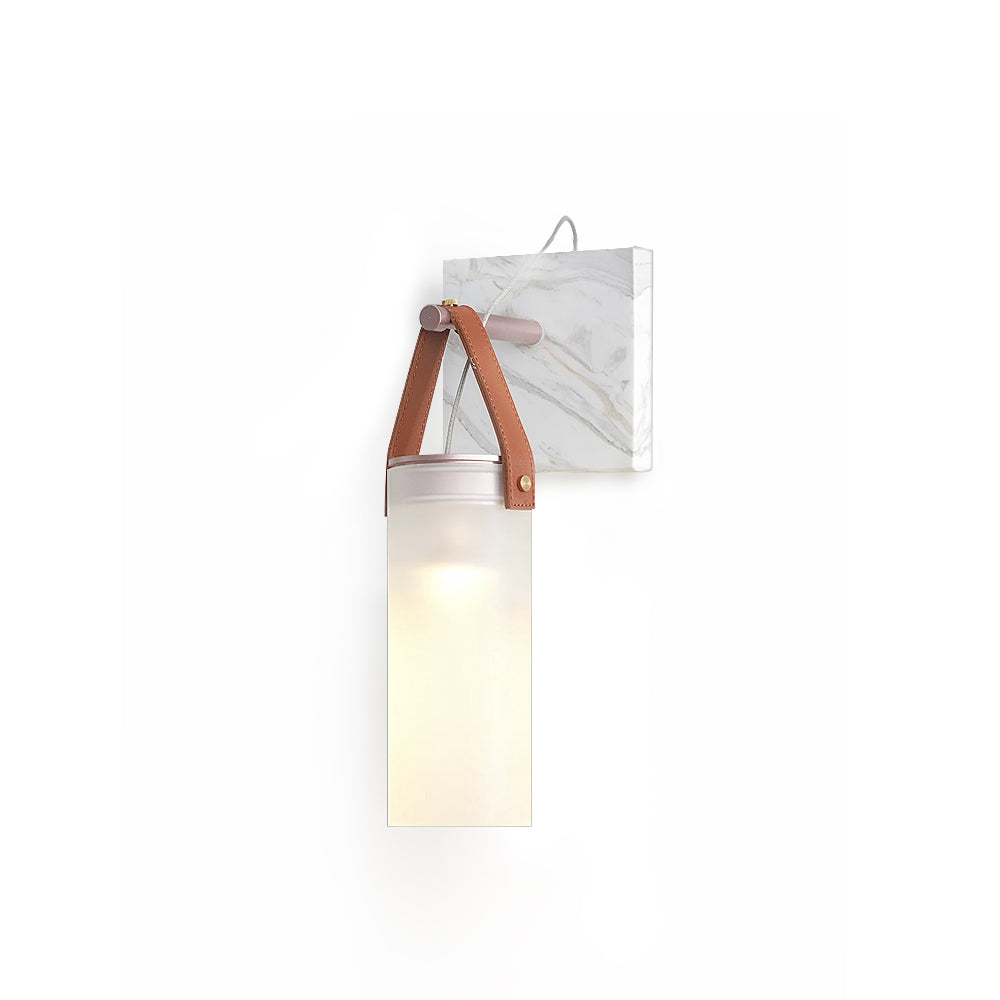 Berelwren Alabaster Wall Light-Moonnatur