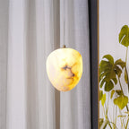 Beldenlark Alabaster Pendant Light-Moonnatur