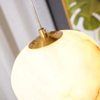 Beldenlark Alabaster Pendant Light-Moonnatur