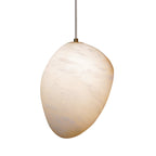 Beldenlark Alabaster Pendant Light-Moonnatur