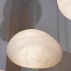 Beldenlark Alabaster Pendant Light-Moonnatur
