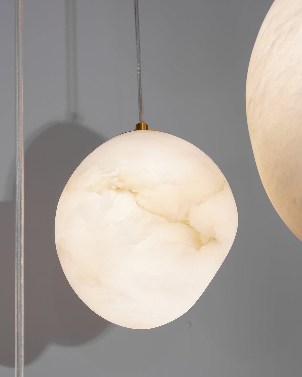 Beldenlark Alabaster Pendant Light-Moonnatur