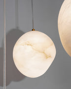 Beldenlark Alabaster Pendant Light-Moonnatur