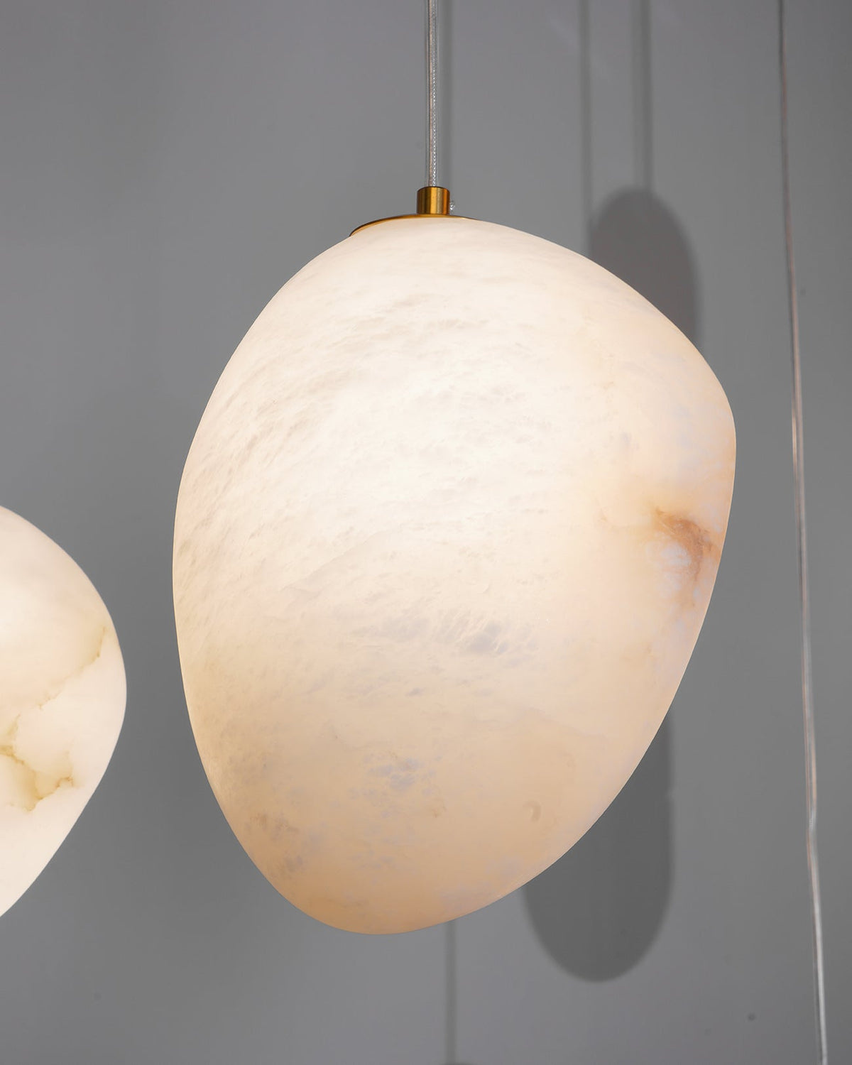 Beldenlark Alabaster Pendant Light-Moonnatur