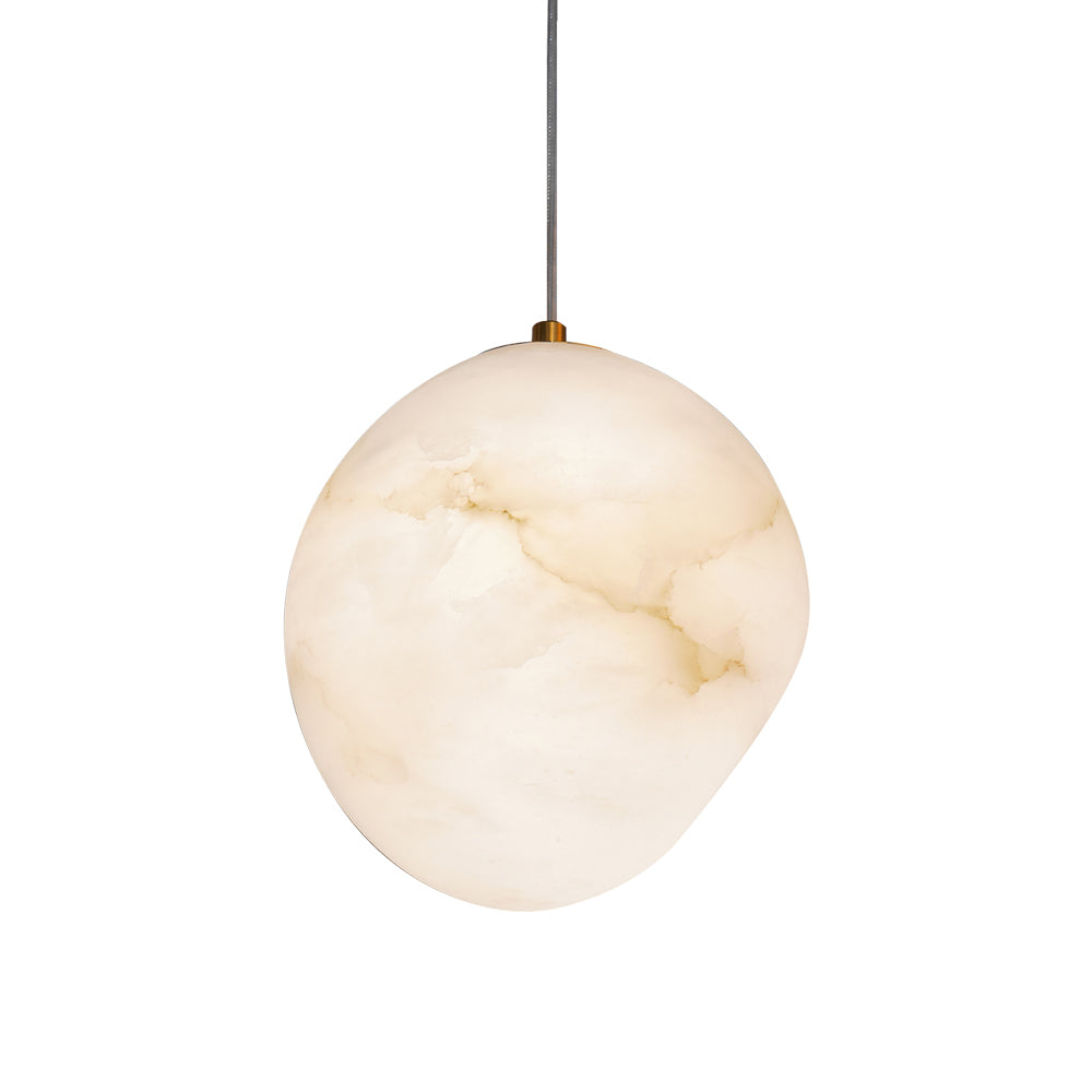 Beldenlark Alabaster Pendant Light-Moonnatur