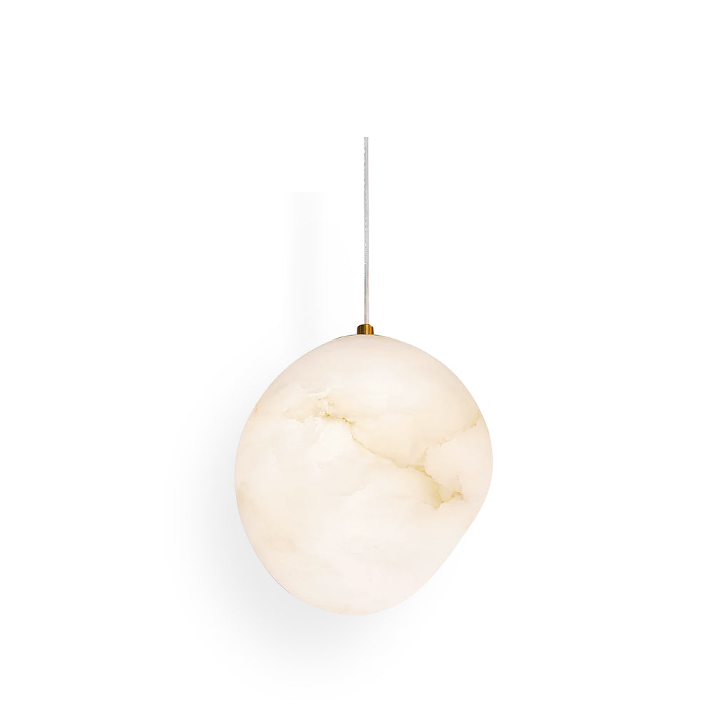 Beldenlark Alabaster Pendant Light-Moonnatur