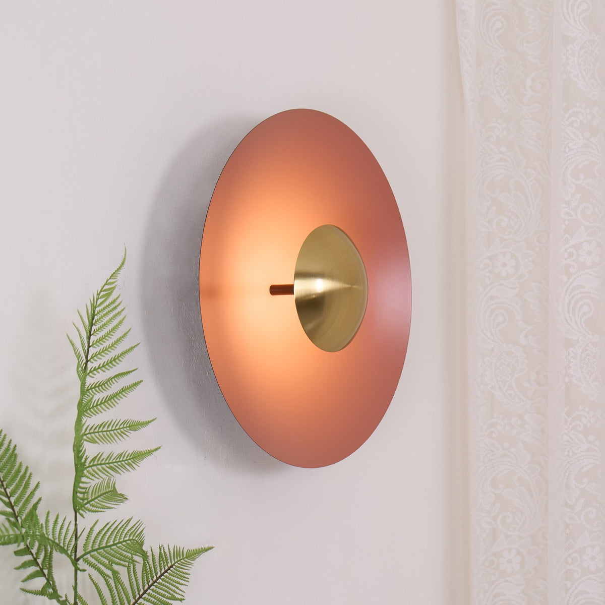 Harvenmoss Metal Wall Light-Moonnatur