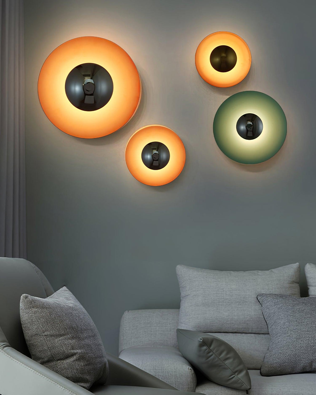 Harvenmoss Metal Wall Light-Moonnatur