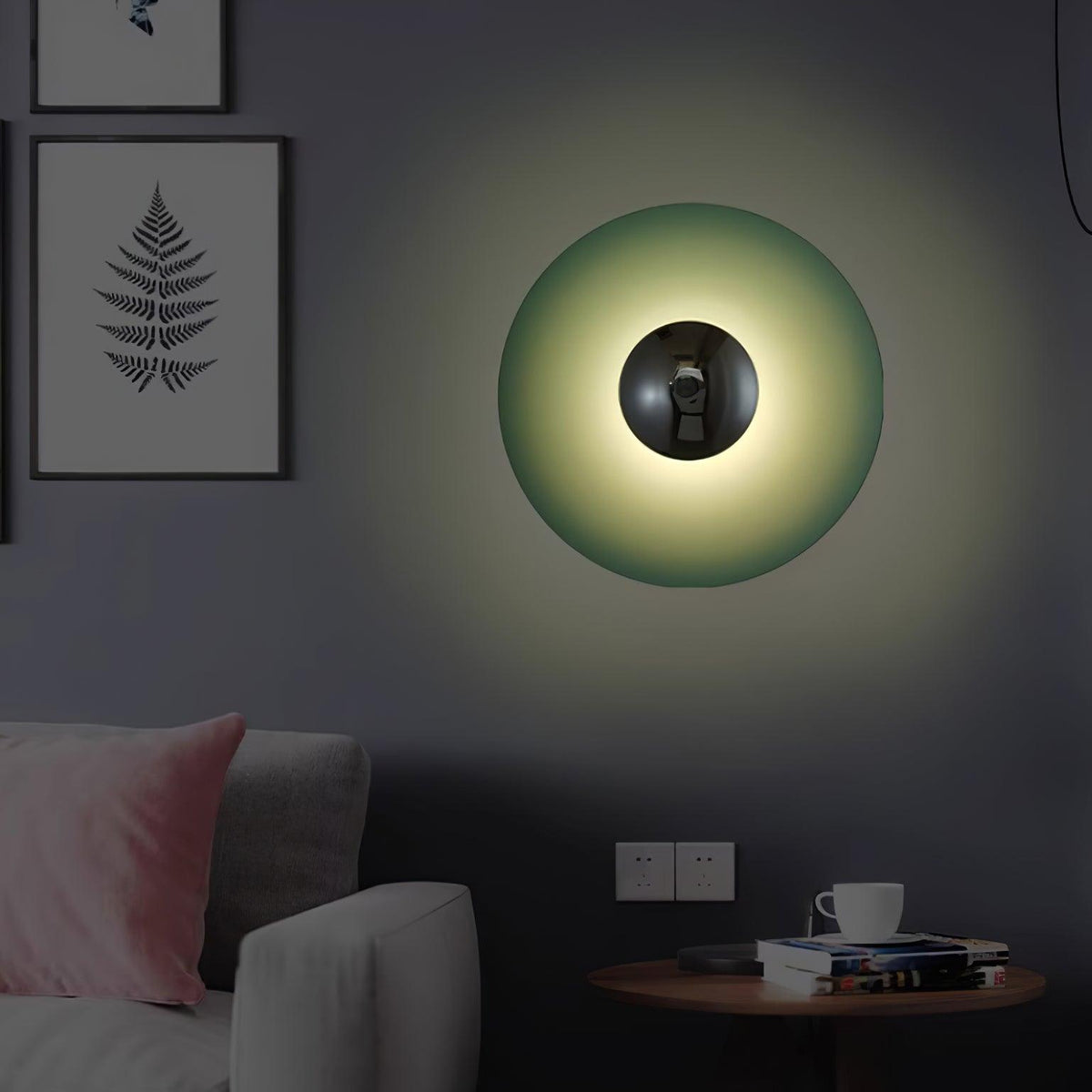 Harvenmoss Metal Wall Light-Moonnatur