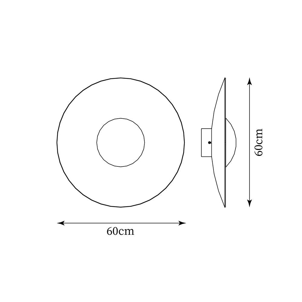 Harvenmoss Metal Wall Light-Moonnatur