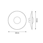 Harvenmoss Metal Wall Light-Moonnatur