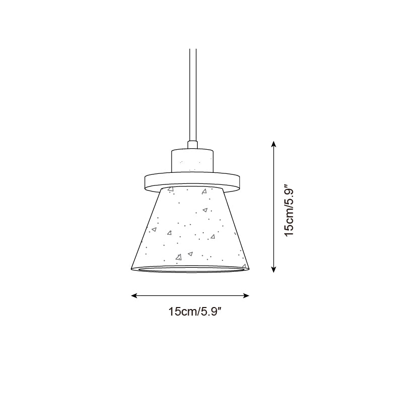 Berelaria Travertine Pendant Light-Moonnatur