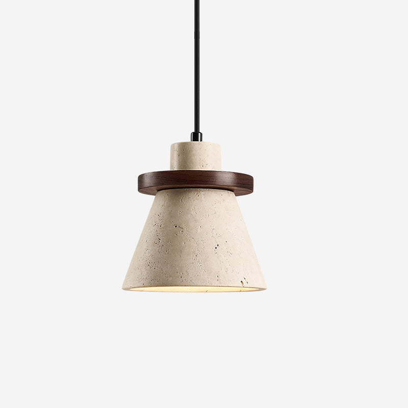 Berelaria Travertine Pendant Light-Moonnatur