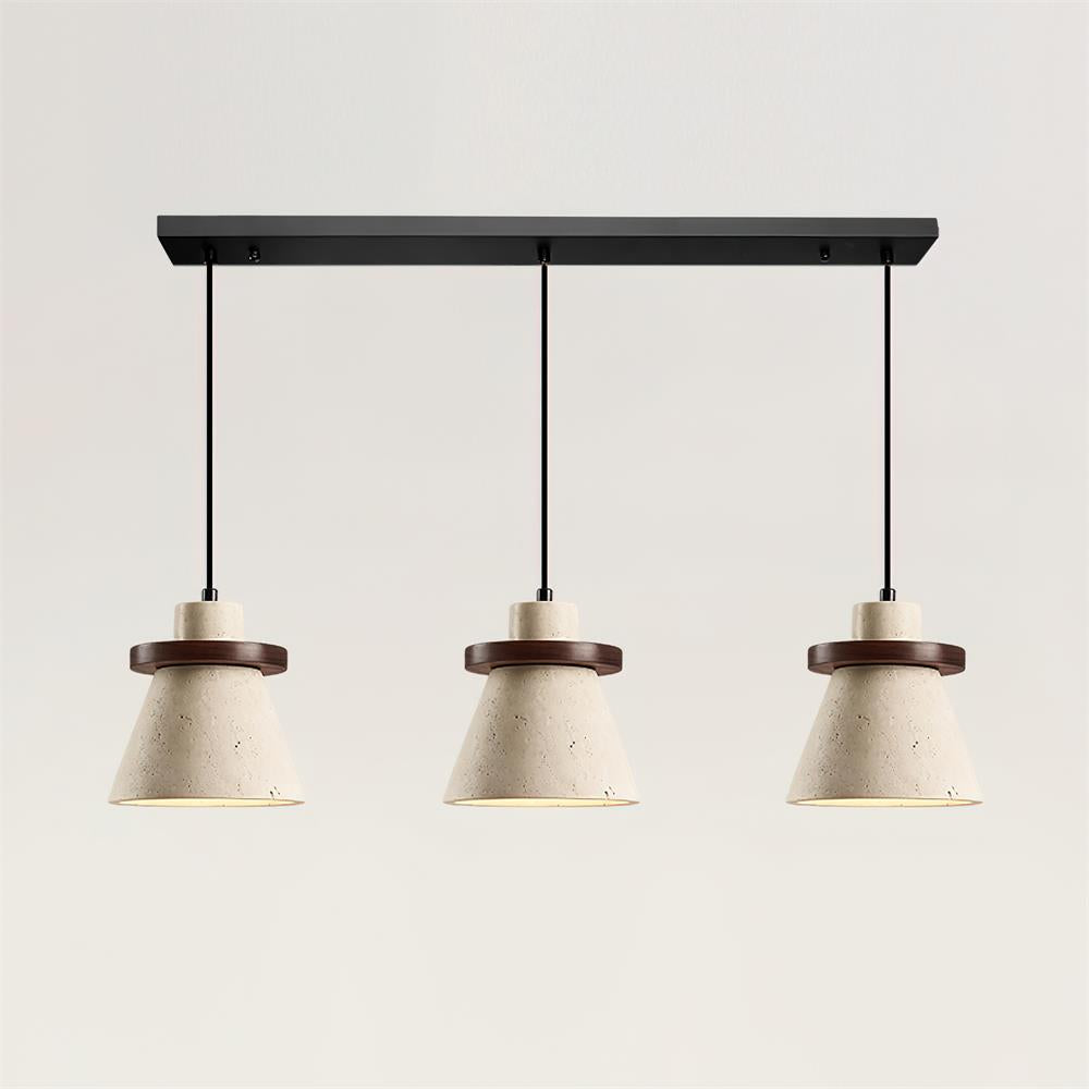 Berelaria Travertine Pendant Light-Moonnatur