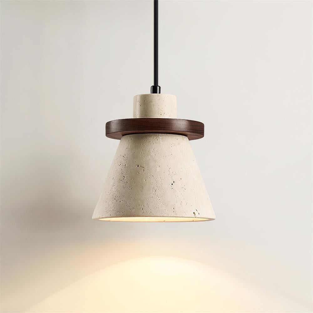 Berelaria Travertine Pendant Light-Moonnatur