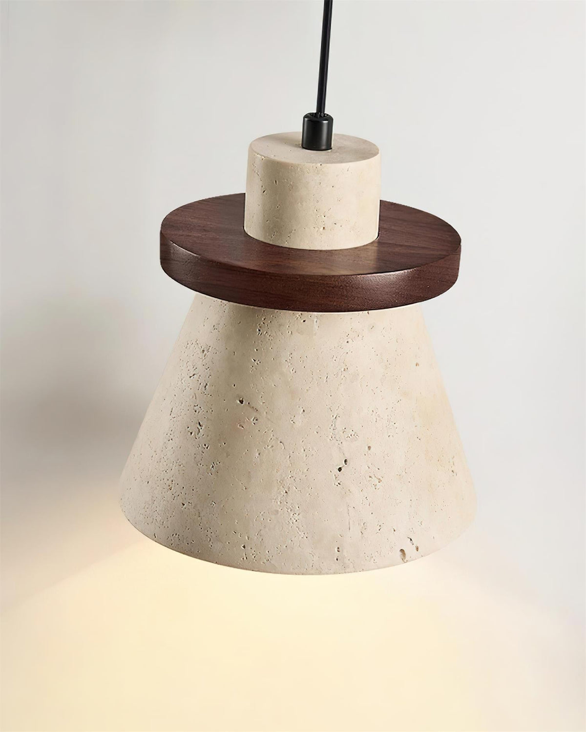 Berelaria Travertine Pendant Light-Moonnatur