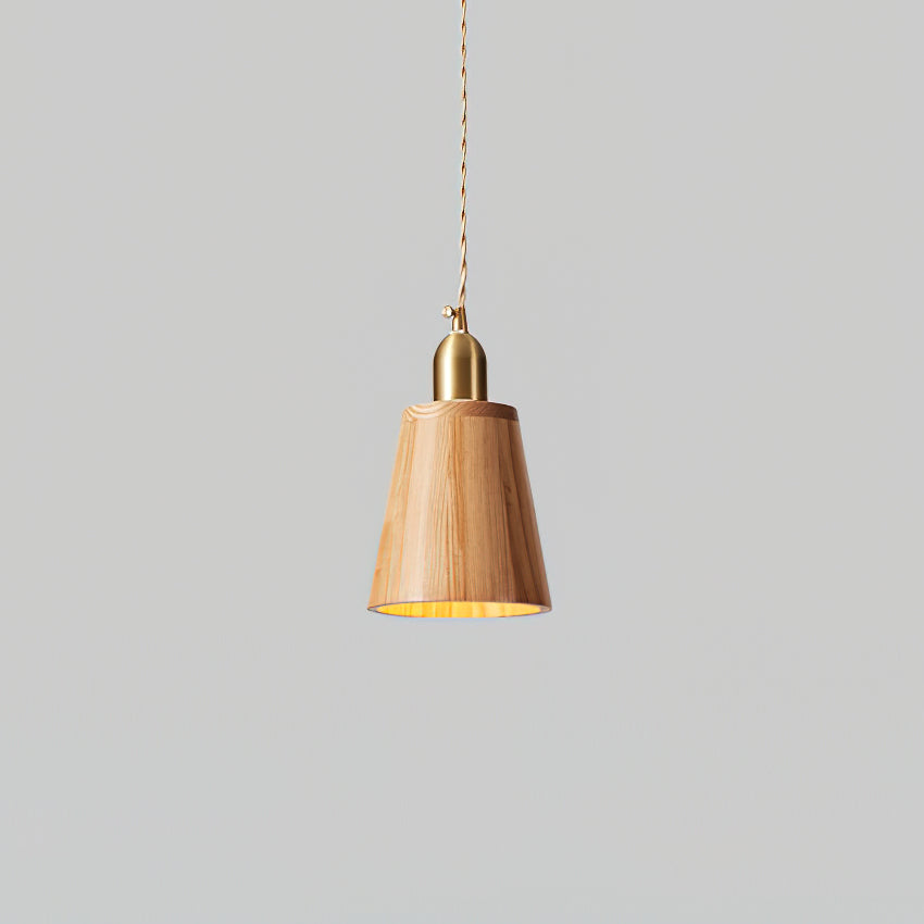 Tarnelwell Wood Pendant Light-Moonnatur