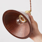 Tarnelwell Wood Pendant Light-Moonnatur