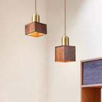 Tarnelwell Wood Pendant Light-Moonnatur