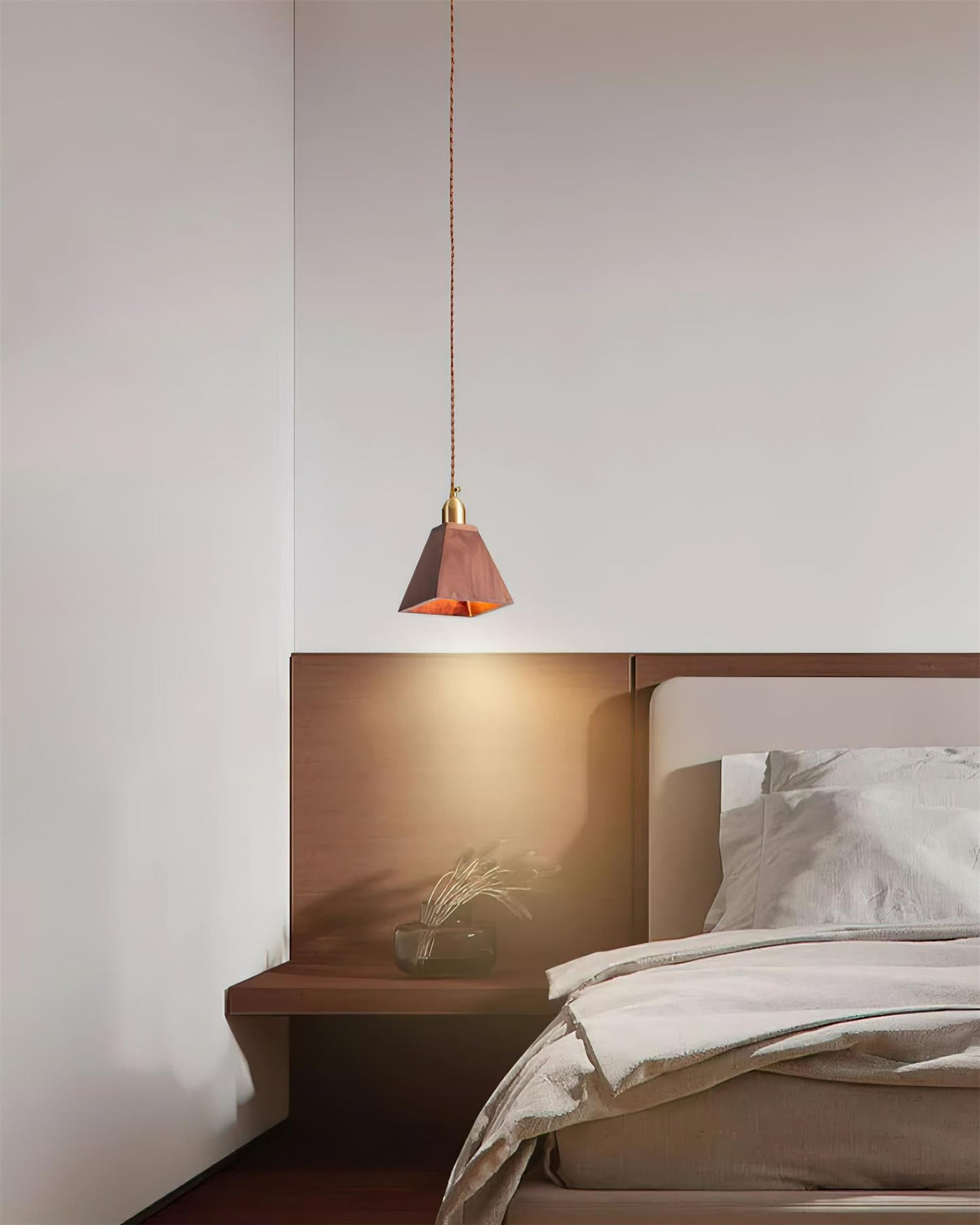 Tarnelwell Wood Pendant Light-Moonnatur