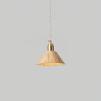 Tarnelwell Wood Pendant Light-Moonnatur