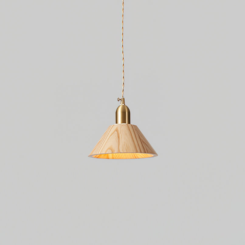 Tarnelwell Wood Pendant Light-Moonnatur