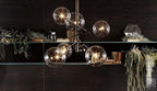 Delsoria Glass Chandelier-Moonnatur