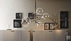 Delsoria Glass Chandelier-Moonnatur