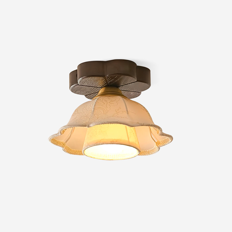 Hadrenmoss Fabric Ceiling Light-Moonnatur
