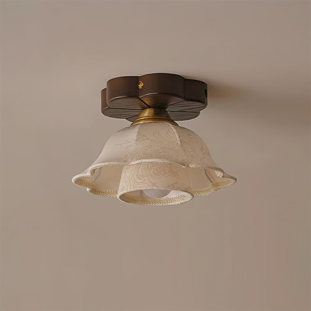 Hadrenmoss Fabric Ceiling Light-Moonnatur