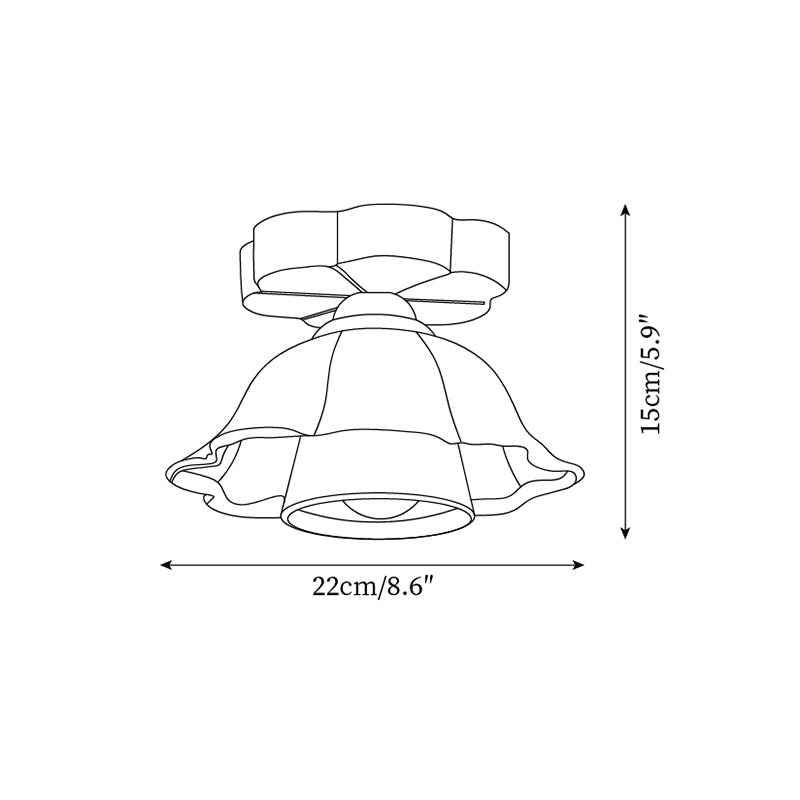 Hadrenmoss Fabric Ceiling Light-Moonnatur