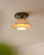 Hadrenmoss Fabric Ceiling Light-Moonnatur