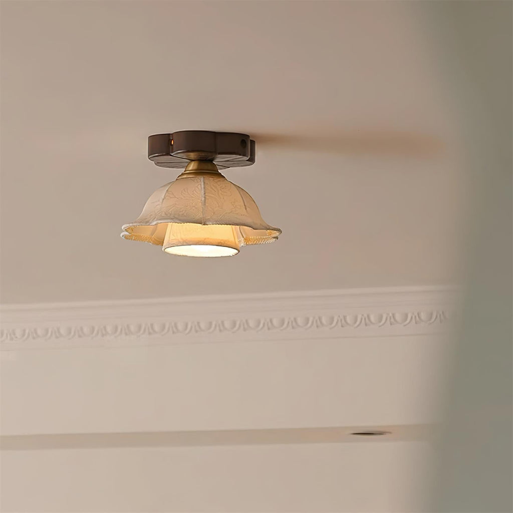 Hadrenmoss Fabric Ceiling Light-Moonnatur