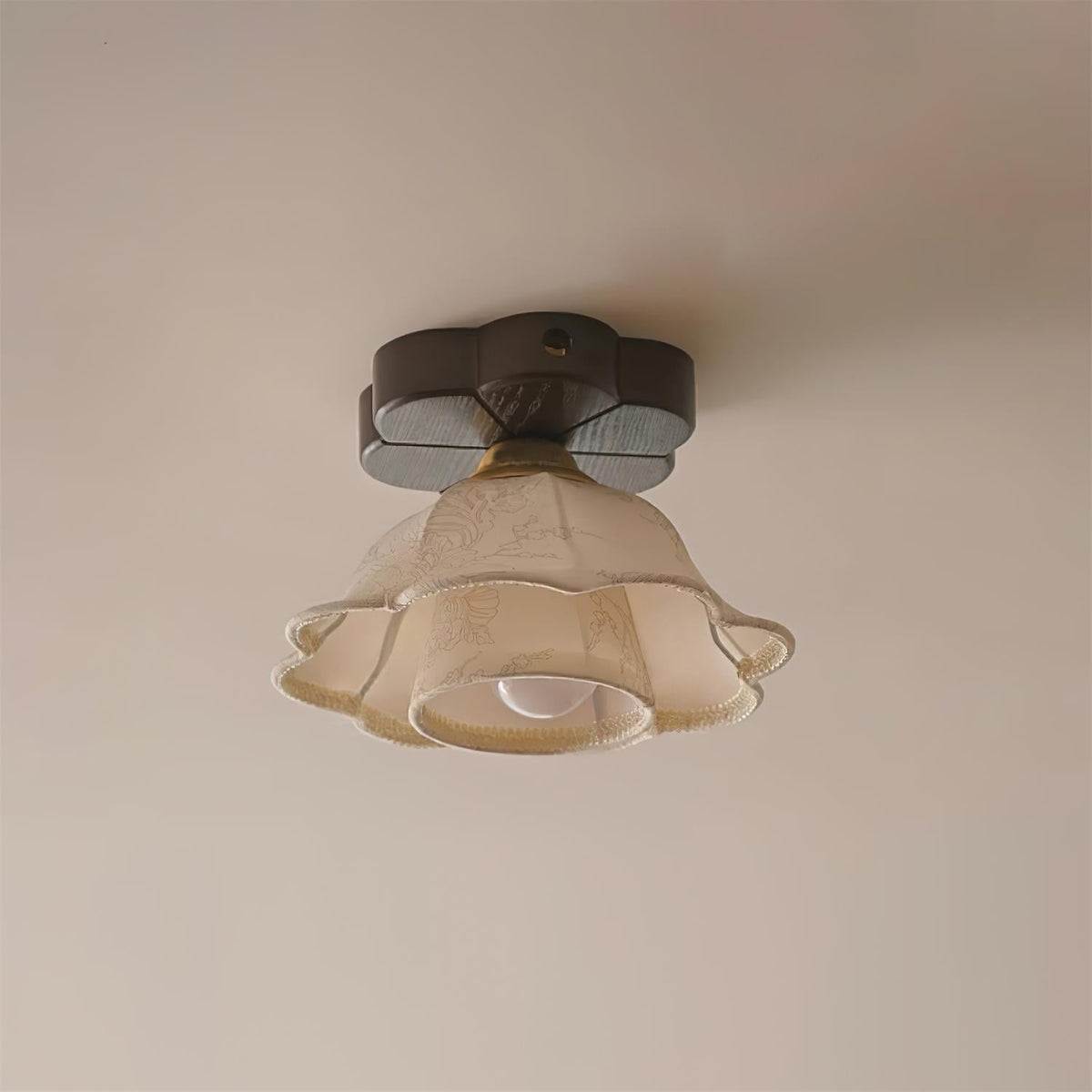 Hadrenmoss Fabric Ceiling Light-Moonnatur