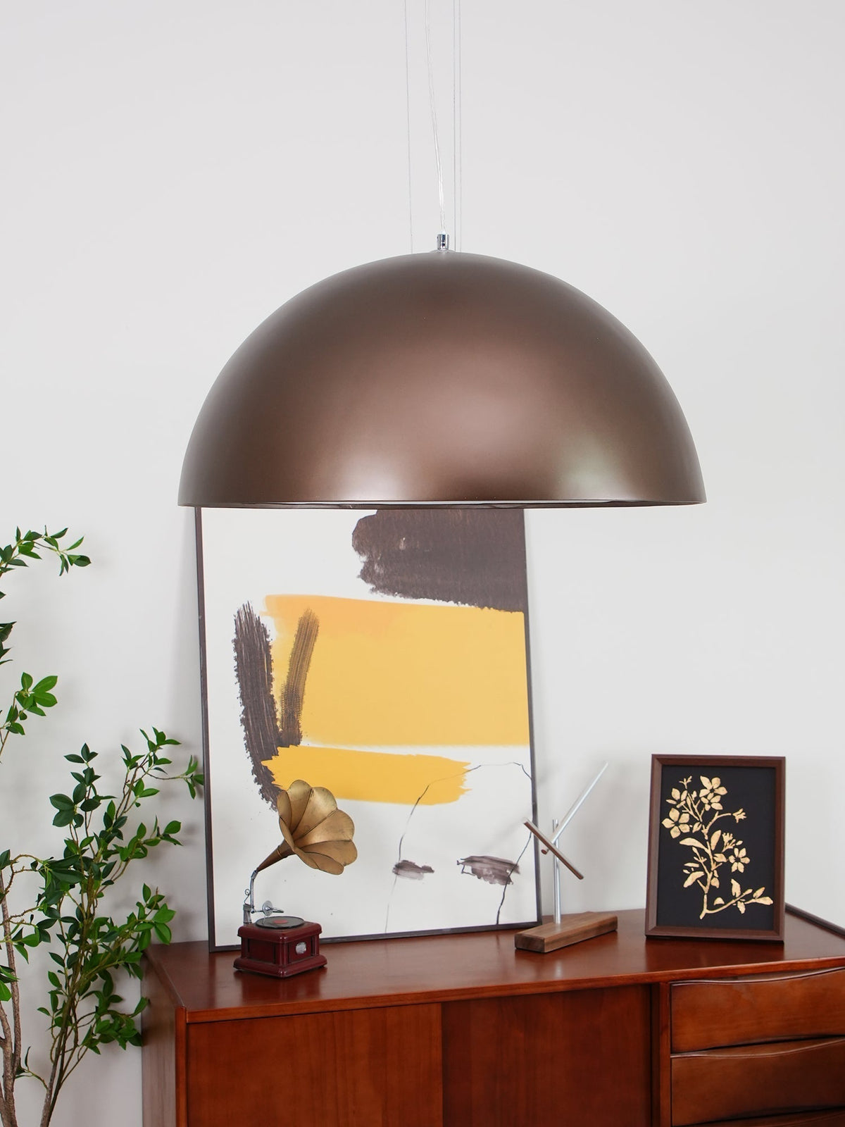 Zamoria Plaster Pendant Lamp-Moonnatur