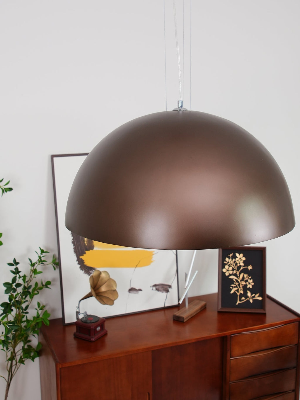 Zamoria Plaster Pendant Lamp-Moonnatur