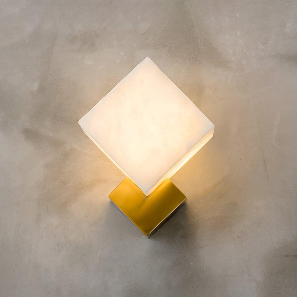 Elsenonna Alabaster Wall Light-Moonnatur