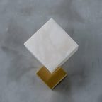 Elsenonna Alabaster Wall Light-Moonnatur