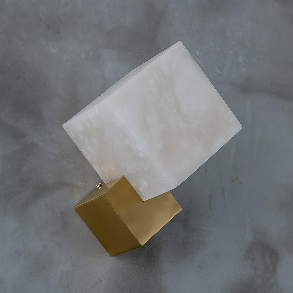 Elsenonna Alabaster Wall Light-Moonnatur