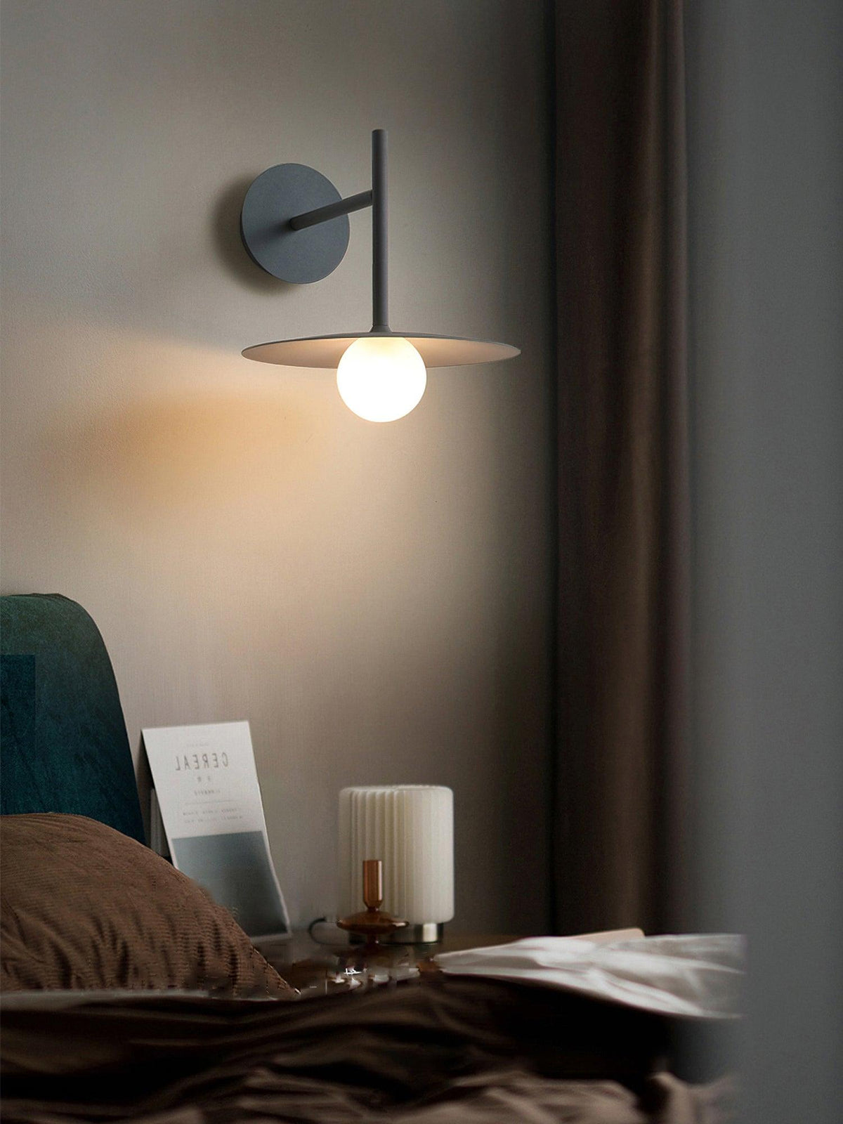 Jemora Glass Wall Light-Moonnatur