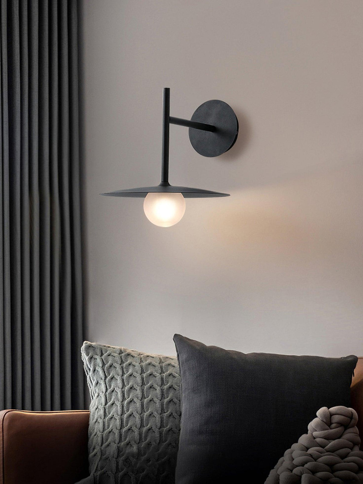 Jemora Glass Wall Light-Moonnatur