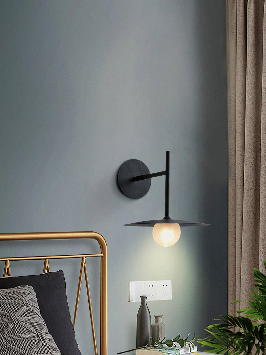 Jemora Glass Wall Light-Moonnatur